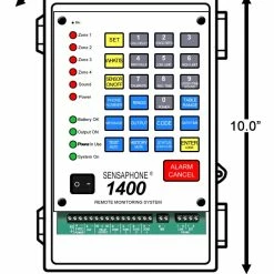 Sensaphone FGD-1400CD 4 Zone Alarm With Auto Dialer In NEMA Case, Clear Door 14 Sensaphone FGD-1400CD 4 Zone Alarm With Auto Dialer In NEMA Case, Clear Door -Yale Sales Store 1400 dim diagram 96658.1354717444.1280.1280