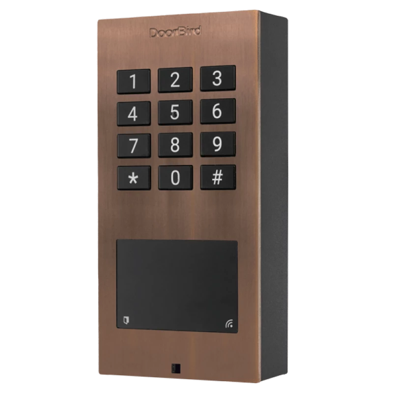 DoorBird IP And WiFi Access Control Device, Surface Mount, Bronze 1 DoorBird IP And WiFi Access Control Device, Surface Mount, Bronze