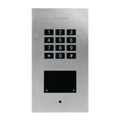 DoorBird IP And WiFi Access Control Device, Flush Mount, Stainless Steel