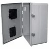 Mier Products Mier NEMA 3R Enclosure, 20x16x8, 12-Volt Fan-Ventilated With Thermostat
