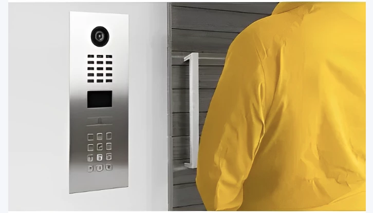 DoorBird D2101KV IP Video Door Station, 1 Call Button, Keypad, Stainless Steel 2 DoorBird D2101KV IP Video Door Station, 1 Call Button, Keypad, Stainless Steel - Image 2