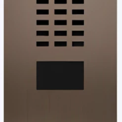DoorBird MDU IP Video Door Intercom For 2 Tenants, 2 Buttons, Bronze-Finish