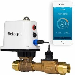 FLoLogic FLS0035-1-PLUS Water Shut Off System With 1” Valve And Connect WiFi