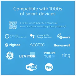Aeotec Smart Home SmartThings Hub 6 Aeotec Smart Home SmartThings Hub -Yale Sales Store GP AEOHUBV3US 03