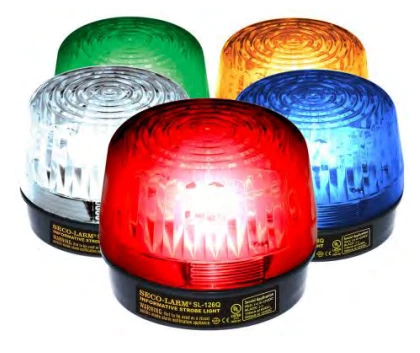 Seco Larm Seco-Larm SL-126Q Strobe Light 12 Volt 1 Seco Larm Seco-Larm SL-126Q Strobe Light 12 Volt