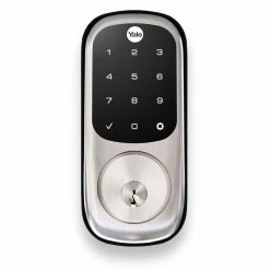 Yale YRD226-ZW2-619 Touchscreen ZWave Deadbolt, Satin Nickel