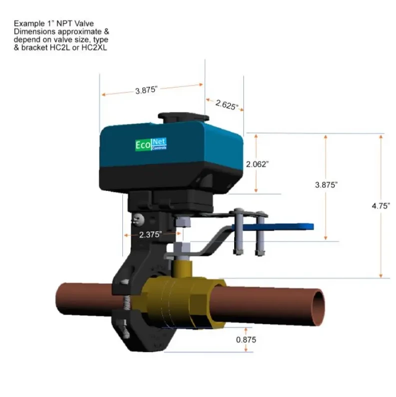 EcoNet BullDog EVC300 WiFi Automatic Water Shut Off With 3 Sensors 2 EcoNet BullDog EVC300 WiFi Automatic Water Shut Off With 3 Sensors - Image 2
