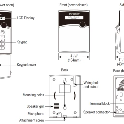 Seco Larm Seco-Larm E-922CPQ Enforcer Telephone Dialer With Listen-In And Remote Relay Control 5 Seco Larm Seco-Larm E-922CPQ Enforcer Telephone Dialer With Listen-In And Remote Relay Control -Yale Sales Store e 922cpq diagrams