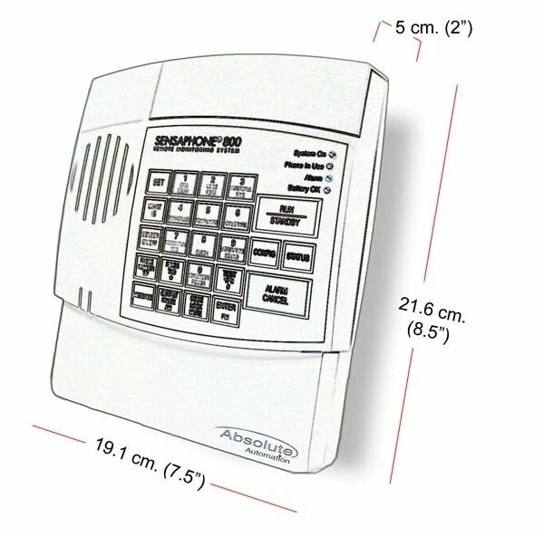 Sensaphone FGD800 8 Input Alarm With Auto Dialer 4 Sensaphone FGD800 8 Input Alarm With Auto Dialer - Image 4