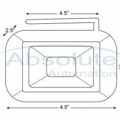 Rodann Electronics Rodann RXTX2000A Wireless Motion Driveway Alarm System -Yale Sales Store rodtx2000 dim 6 46202.1343061177.1280.1280