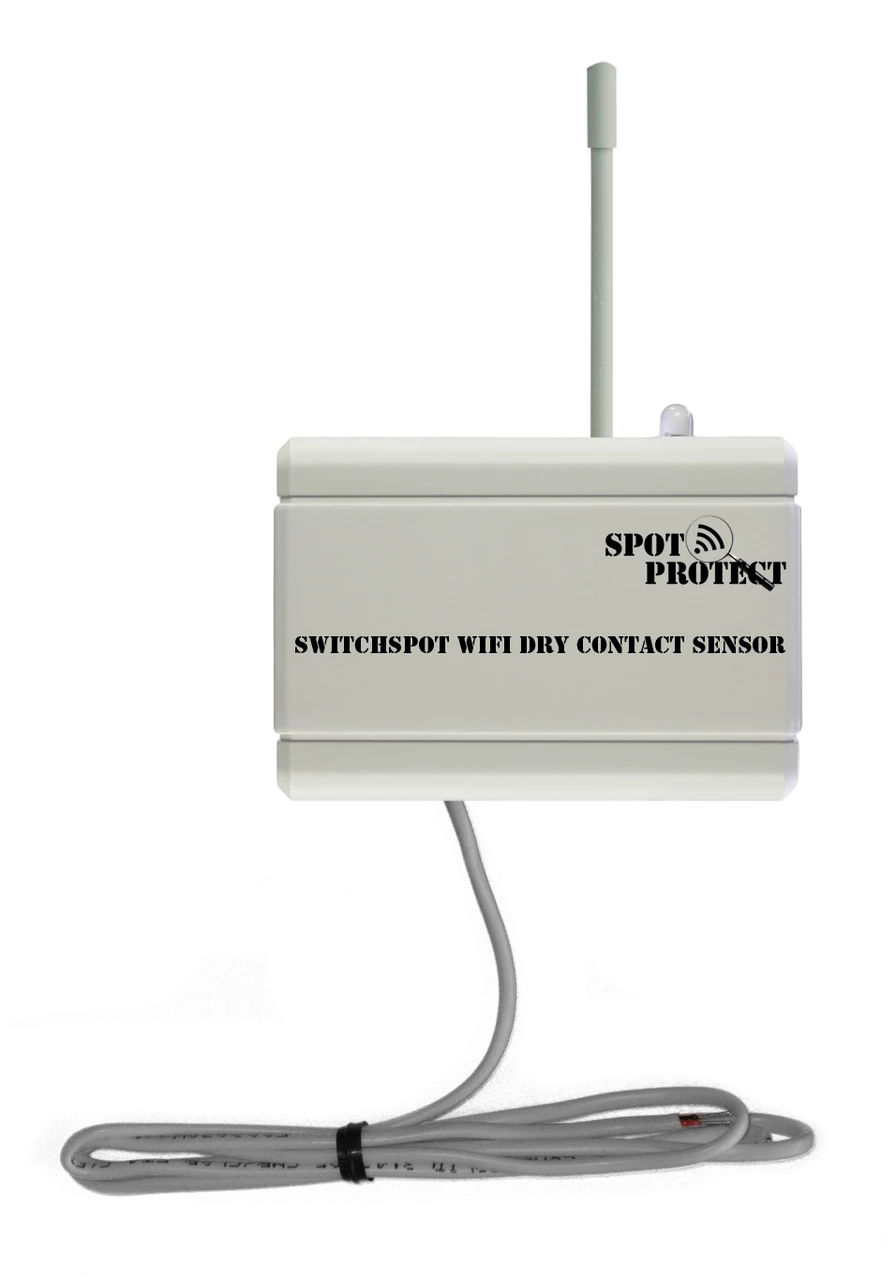 Spotprotect SwitchSpot WiFi Dry Contact Sensor With Email And Text Alerts 1 Spotprotect SwitchSpot WiFi Dry Contact Sensor With Email And Text Alerts