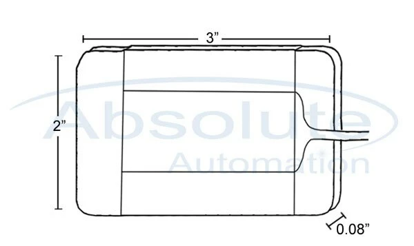 Winland Electronics Winland W-UC-S Waterbug Supervised Thin Water Leak Sensor 3 Winland Electronics Winland W-UC-S Waterbug Supervised Thin Water Leak Sensor - Image 3