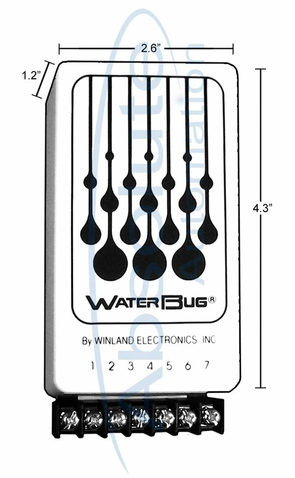 Winland Electronics Winland WB350 WaterBug Water Leak Sensor System With Alarm 2 Winland Electronics Winland WB350 WaterBug Water Leak Sensor System With Alarm - Image 2
